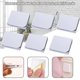 thumbnail image 1 of 6 Pcs Shower Curtain Clips Windproof Splashproof Self Adhesive Shower Curtain Weight Clip Used To Fix Shower Curtains Tue88, 1 of 5