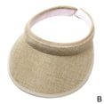 thumbnail image 1 of Cotton And Linen Empty Top Hat Men And Women Anti Sunshade Spring Version Hat The Summer Top R2F5, 1 of 6