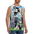 thumbnail image 2 of My Hero Academia Mha Men's Tank Top Lightweight Summer Sleeveless Tee Shirt Muscle Tank Tops Workout T-Shirts Casual Athletic Undershirts, 2 of 7