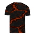 thumbnail image 5 of Styesk T-Shirts pour Homme Mode pour Hommes Impression Florale Mode Entraînement Physique Col Rond Manches Courtes T-Shirt, 5 of 5