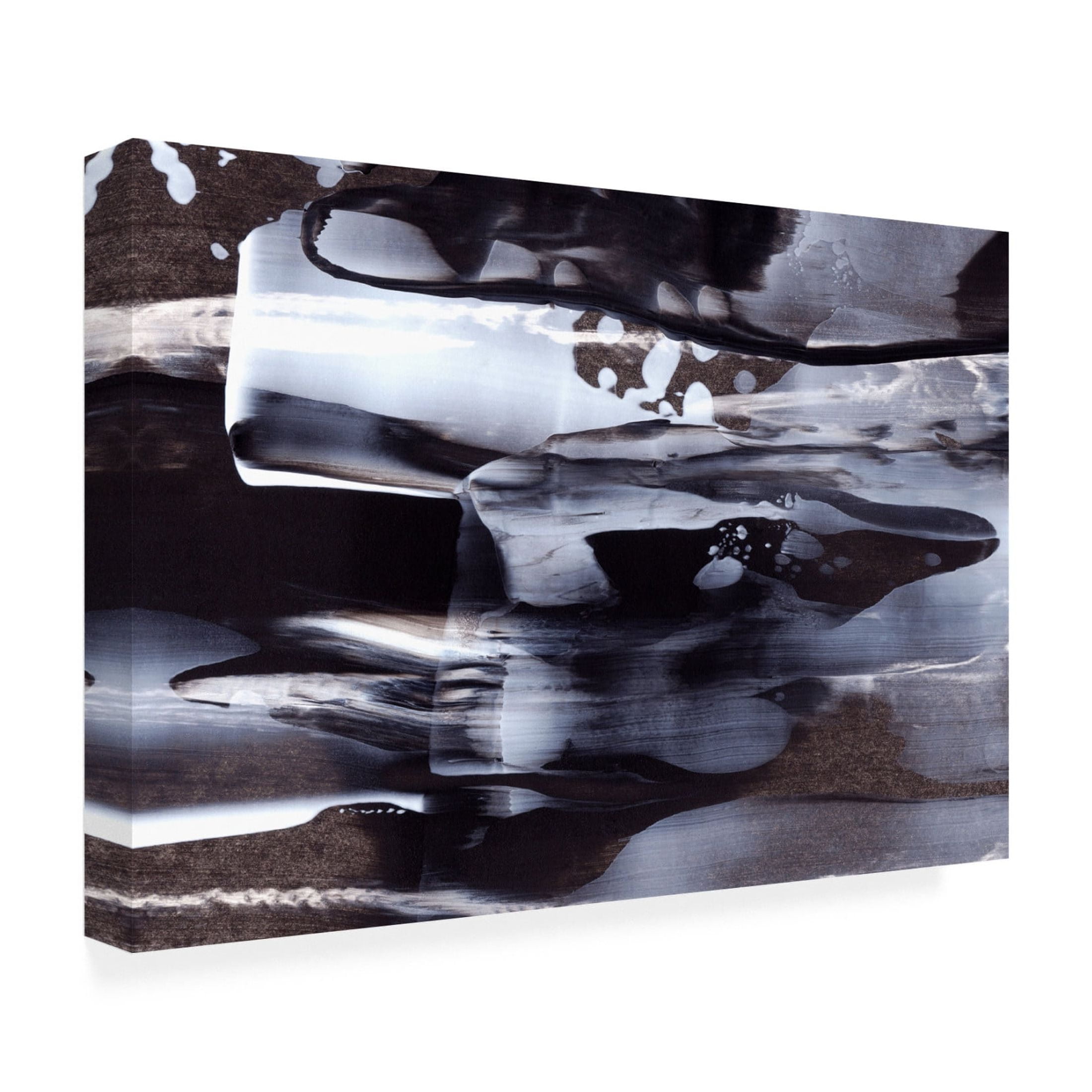 Trademark Fine Art uplusmestudio Fluid Texture Canvas Wall Art