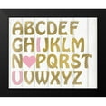 thumbnail image 2 of Allen, Kimberly 14x12 Black Modern Framed Museum Art Print Titled - ABC Girl, 2 of 5
