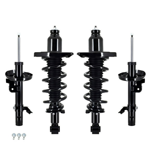 Set 4 Front Strut-Rear Quick Complete Strut-Coil Spring For 2015-2020 Acura MDX