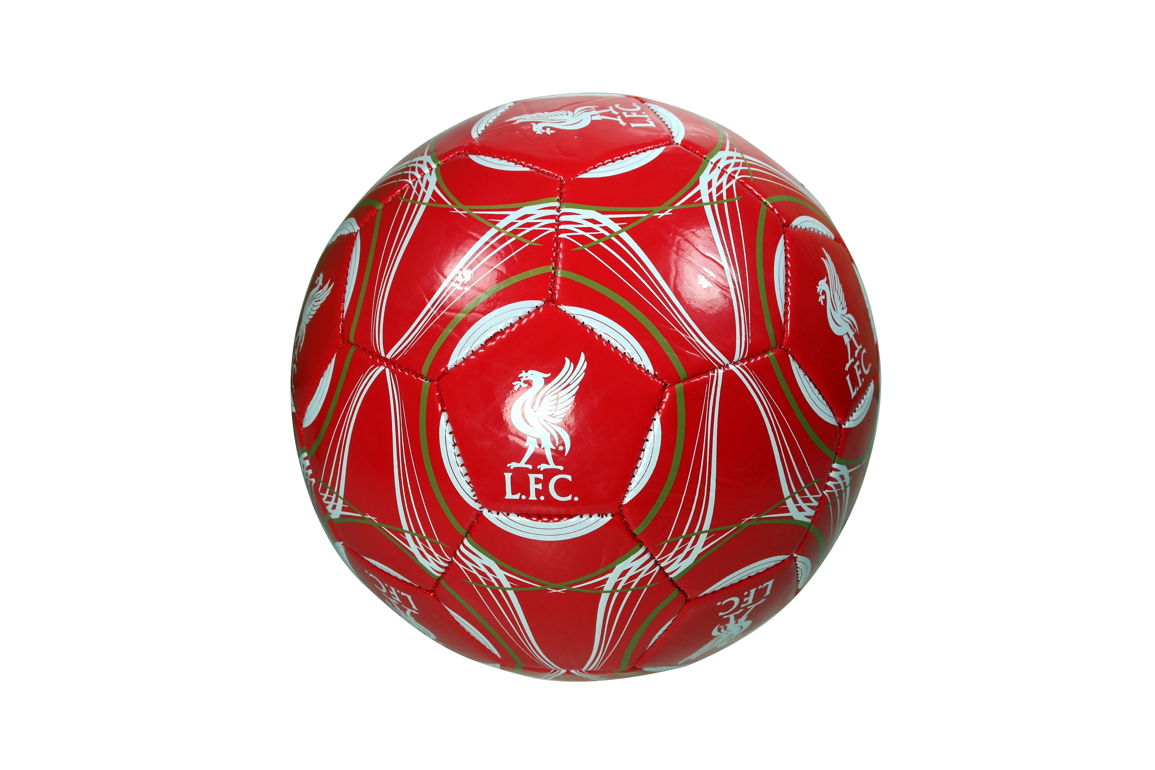 LFC Warrior Football Ballons Ballons loisir Soccer Ball Liverpool Football Club LFC Ball White/Red/Orange Size 5 Brand New LFFL122-WRA 
