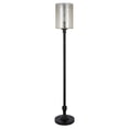 thumbnail image 2 of Evelyn&Zoe Numit 68.75" Tall Floor Lamp with Glass shade in Blackened Bronze/Mercury Glass, 2 of 5