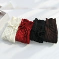 thumbnail image 5 of Dyfzdhu Stockings For Women Autumn Winter Solid Color Knitted Knee High Long Tube Socks, 5 of 8
