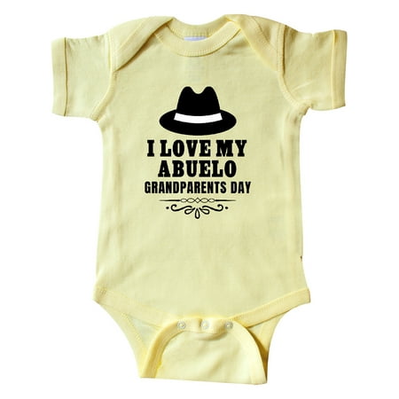 

Inktastic Grandparents Day I Love My Abuelo Gift Baby Boy or Baby Girl Bodysuit