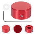 thumbnail image 2 of 1 Set Metal Guitar Effect Pedal Footswitch Topper Effect Foot Nail Caps Metal Pedal Protection Cap, 2 of 8