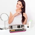 thumbnail image 4 of KOMI Hard Carry Travel Case for Classic Hair Straightener Curling Irons Styler,Hair Straightener EVA Case for Vacation(Accessories Not Include, Gray, 4 of 5