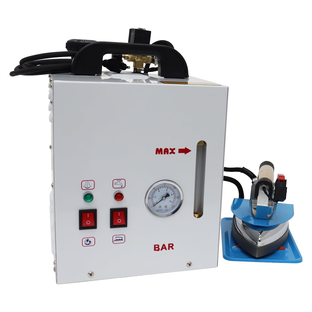 Industrial Steam Iron Curtain Hanging Bottle Steam Electric Iron Boiler with 1 Gal Tank 110V