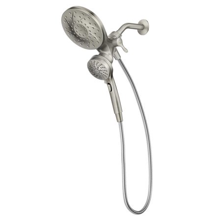 Photo 1 of Moen Engage Handheld Bathroom Showerhead with Magnetix. Inspired by patterns found in nature it offers a distinctive design which is at home in any transitional décor. Gracious and uncomplicated style features give the Engage collection an ageless yet fas