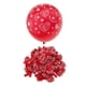 thumbnail image 1 of Juego de 100 globos redondos de látex con forma de corazón para decoración de fiestas de cumpleaños y baby shower, de 12 pulgadas rojo, 1 of 9