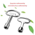 thumbnail image 4 of Durable Water Spigot Keys Hydrant Keys Zinc Alloy Functional Utility Keys, 4 of 9