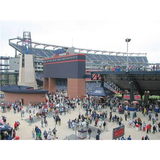 L N Stick Poster Of Gillette Stadium Glossy New England L N Stick Poster Of Gillette Stadium Glossy New England Brady Patriots 24x16 Adhesive Sticker Print Com