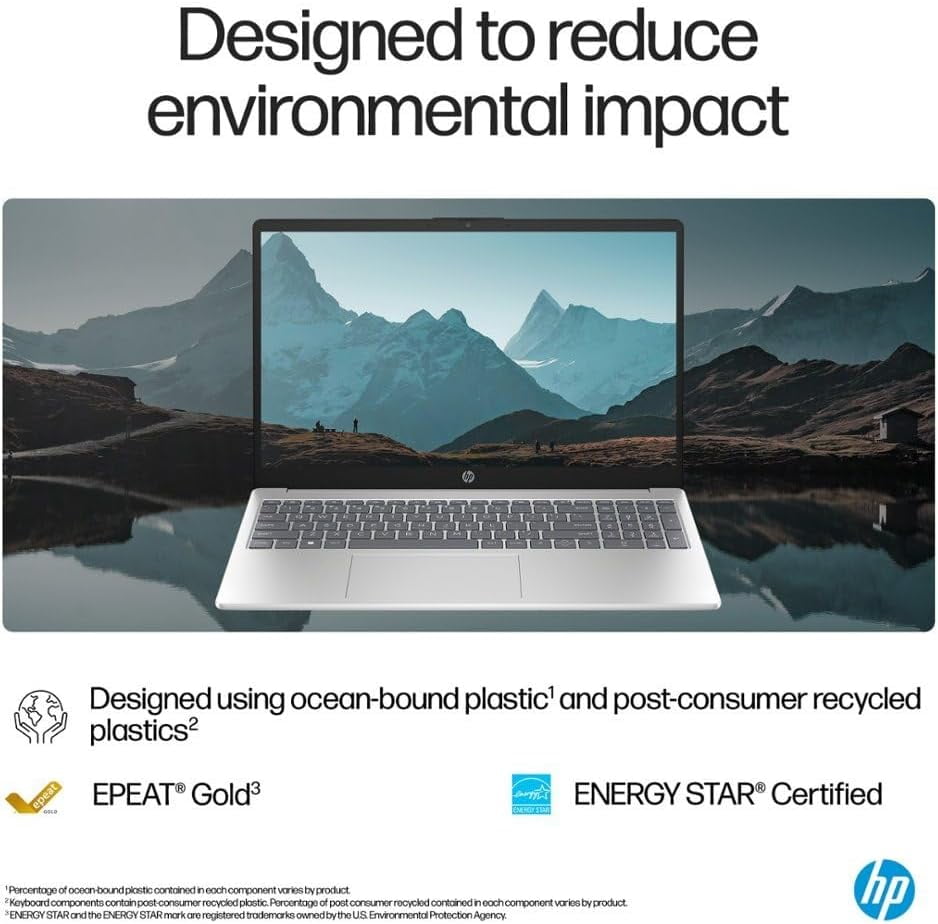 HP 15.6" Touch Screen Laptop, Intel 10 Cores i5-1235U, 32GB RAM, 1TB SSD, Iris Xe Graphics, Wi-Fi 6E, Bluetooth 5.3, HDMI, Win 11 Pro