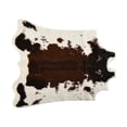 thumbnail image 2 of Alfombra de piel de vaca sintética Alfombra De Piel De Vaca Sintética Antideslizante Natural De Moda Sintética Para Dormitorio Western Boho 43.31x33.46 Pulgadas Magideal Alfombra de piel de vaca sintética, 2 of 7