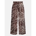thumbnail image 5 of Time and Tru Women's and Women's Plus Wide Leg Coverup Pants, Sizes XS-3X, 5 of 5