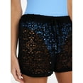 thumbnail image 4 of No Boundaries Crochet Shorts Coverup, Women’s XXS-XXL, 4 of 5
