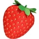 thumbnail image 1 of Soft Kawaii Plush Strawberry Fruit Pillow Girls Comfort Support For Home 1Set, 1 of 2