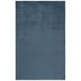 thumbnail image 3 of Safavieh Faux Rabbit Fur David Solid Machine Washable Slip Resistant Area Rug, Dark Gray, 5' x 7', 3 of 12