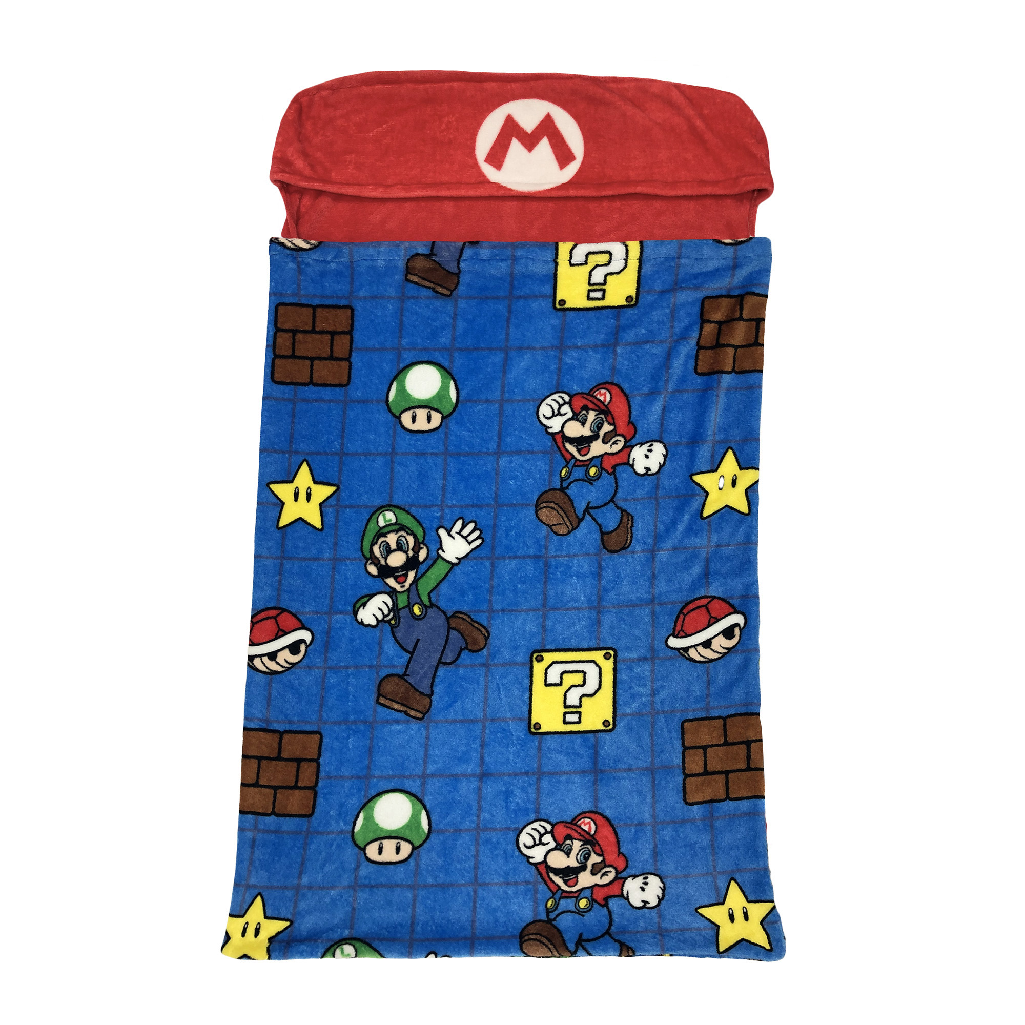 Super Mario Kids Step-In Blanket, 30 x 54, Mario's Voyage - image 4 of 4