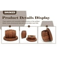 thumbnail image 6 of Whiskey Smoker Kit, Wine Barrel Cocktail Smoker Set, Bar Seasoning Tool for Drinks & Food, Unique Gift for Men, 6 of 8
