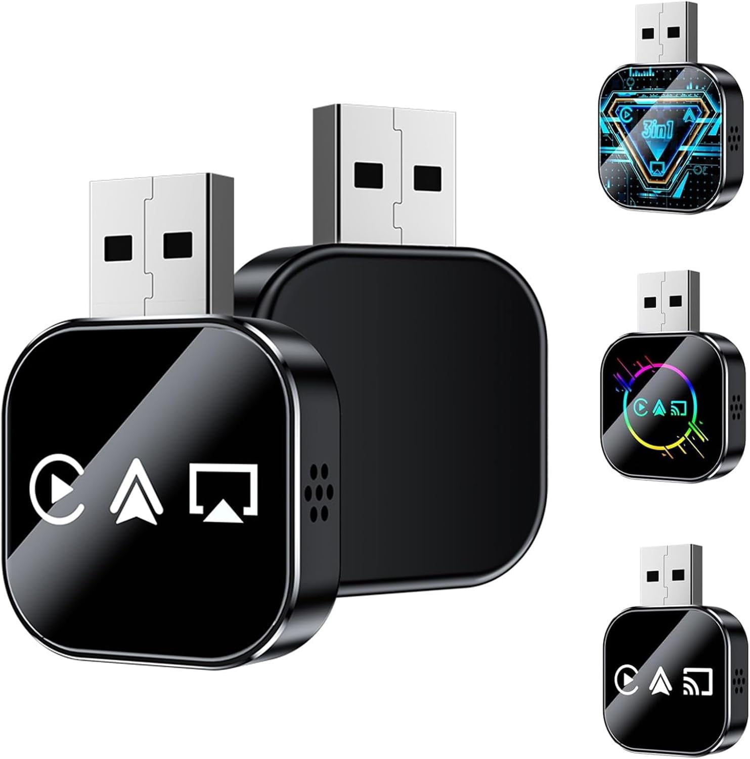 Binize CarPlay AI Box, Android 9.0, Wireless CarPlay & Android
