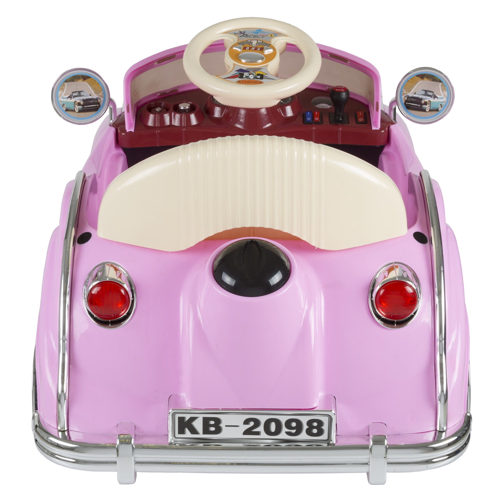Ride On Toy Car, Battery Powered Classic Car Coupe With Remote Control and Sound by Hey! Play! – Toys for Boys and Girls, 3 Year Olds And Up