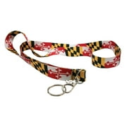 SADDLE MOUNTAIN SOUVENIR Maryland Flag Lanyard