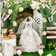 thumbnail image 2 of Wooden Doll House DIY Miniature Building Kits Wedding Day Dollhouse With Furniture Light Dolls Toys For Girls Birthday Gifts heqiyong LED, 2 of 2