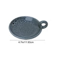 thumbnail image 3 of Yusimy Candle Holder Ceramic Kiln Transmutation Irregular Glaze for Home Tabletop Living Room Candlelight Decor, 3 of 6