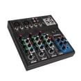 thumbnail image 1 of 4 Channel Mixing Console, LED Indicator Light Balanced XLR Input Wireless Connection Type C Interface Wide Compatibility USB Sound Mixer  for Stage Performance, 1 of 7
