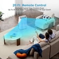 thumbnail image 4 of 15,000 BTU Portable Air Conditioner for Rooms Up to 850 Sq.ft - 3-in-1 Cooling AC Unit with Dehumidifier & Fan Modes, Remote Control, 24H Timer, Easy Install Window Kit, 4 of 9