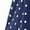Blue, variant on Women'S Casual Plus Size Polka Dots Dress Summer Short Sleeve V Neck Loose Tiered Maxi Dresses Green XL