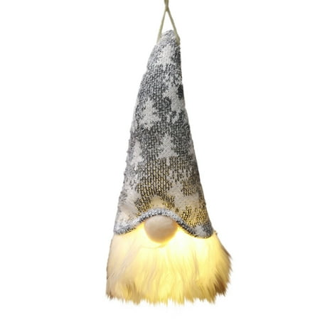 

Christmas Ornament Gift luminous gnomePlushHanging decorationsMallsGirls