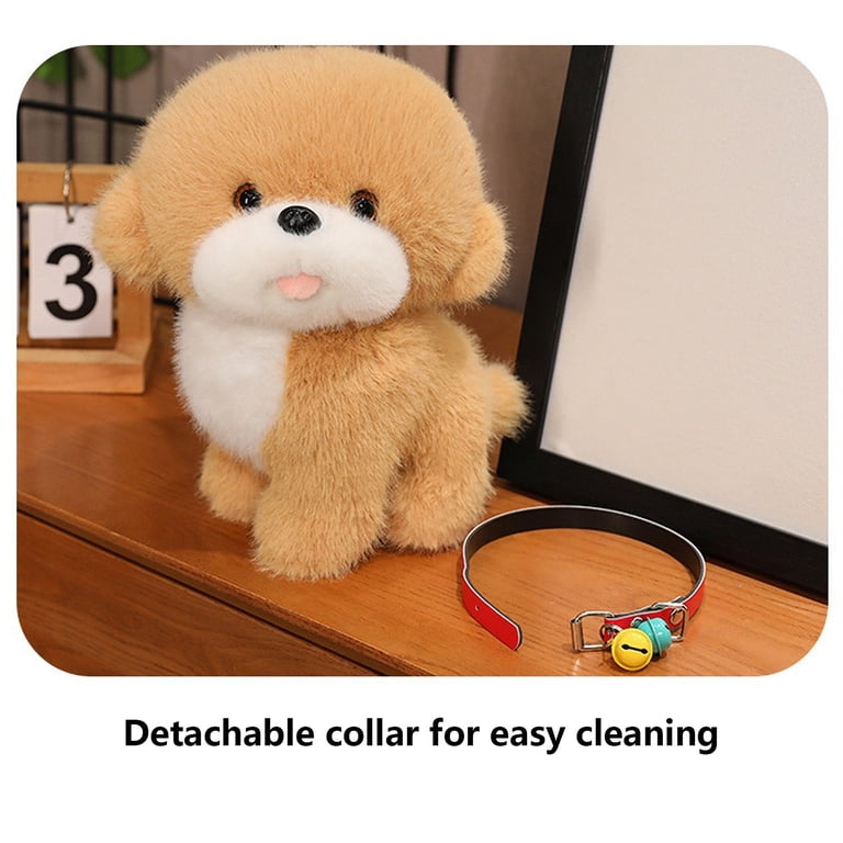 Soft Plush Dog Stuffed Animal - 12" Huggable Puppy Toy For Kids, Super Snuggly Gift