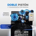 thumbnail image 4 of Compresor de Aire Hantec PistonForce 300 L 4 HP 220V, 4 of 8