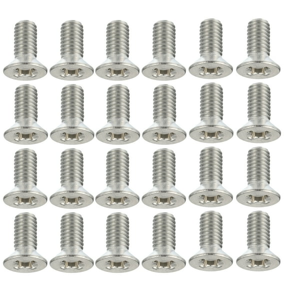 Unique Bargains 24pcs Brake Disc Rotor Screws Front Rear Retaining Hardware Bolts Kit 93600-06014-0H for Honda CRX