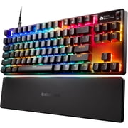 Restored SteelSeries Apex Pro TKL Gen 3 OmniPoint 3.0 HyperMagnetic Switches Adjustable Actuation Rapid Trigger Ready Presets Protection Mode Rapid Tap/SOCD OLED RGB PBT Keycaps USB-C
