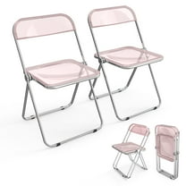 XgoodX 2-Pack Plastic Folding Chairs for Wedding, Outdoor Party & Event – Stackable, Lightweight Dining Chairs with Comfortable Seating for Indoor & Outdoor Use