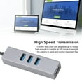 thumbnail image 4 of Hub De Datos USB C De 4 Puertos, Concentrador USB 3.0 De Transmisión De Alta Velocidad Eficiente De 5 Gbps Para Computadora, 4 of 7
