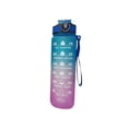 thumbnail image 4 of Birdeem Large Kettle;1L Large-Capacity Sports Water Cup, Space Cup, Graduated Color Straw Plastic Cup, Student Childrens Water Bottle, 4 of 12