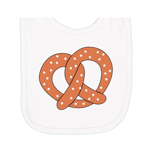 Inktastic Pretzel Newborn Bib