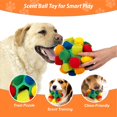 thumbnail image 3 of Juguete interactivo Dog Snuffle Ball PAWISE, tamaño mediano, 7.9 pulgadas, 3 of 7
