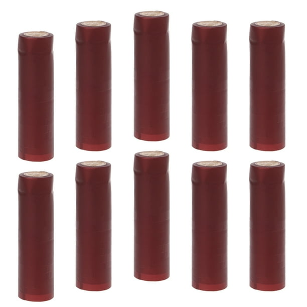 Cápsulas termorretráctiles de PVC para botellas de vino (100 unidades por envase) Borgoña 30mm