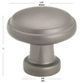 thumbnail image 4 of GlideRite 1-1/8 in. Round Ring Classic Cabinet Knob, Graphite Gray - 5096-GPH, 10 Pack, 4 of 4