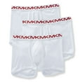 thumbnail image 1 of Men's Michael Kors BR1X1013 Performance Cotton Boxer Briefs - 3 Pack (White M), 1 of 1