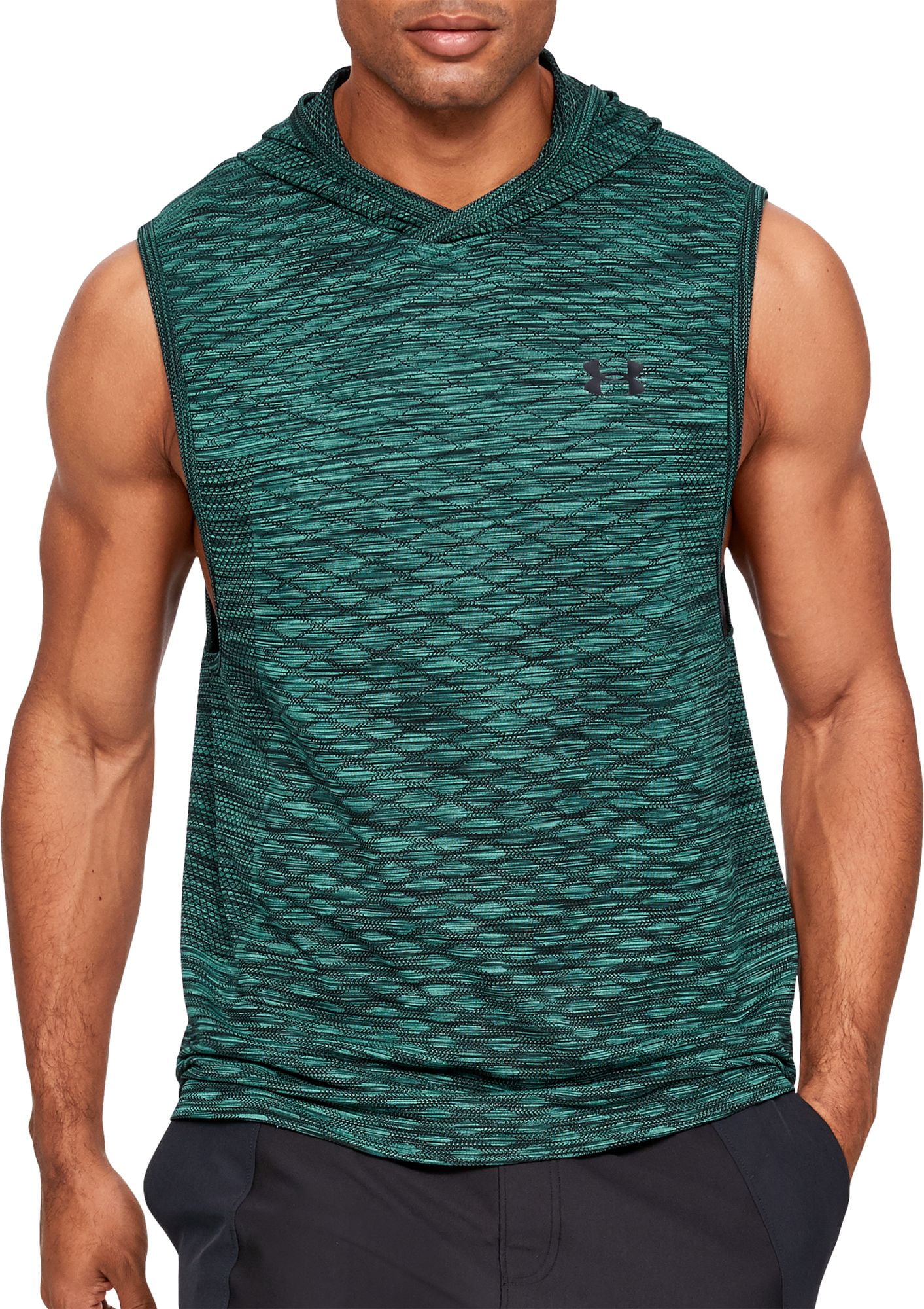 Men's ua seamless sleeveless hoodie sale