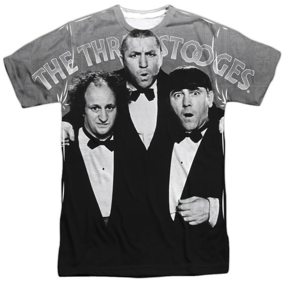 Three Stooges - Classy Fellas - Short Sleeve Shirt - Medium