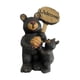 thumbnail image 1 of Estatua de de bienvenida de oso, adorno de jardín, escultura de Animal de resina, estatuilla de jardín para decoración festiva de fiesta en el, 1 of 7